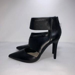 Jessica Simpson Black Leather Pumps Heels